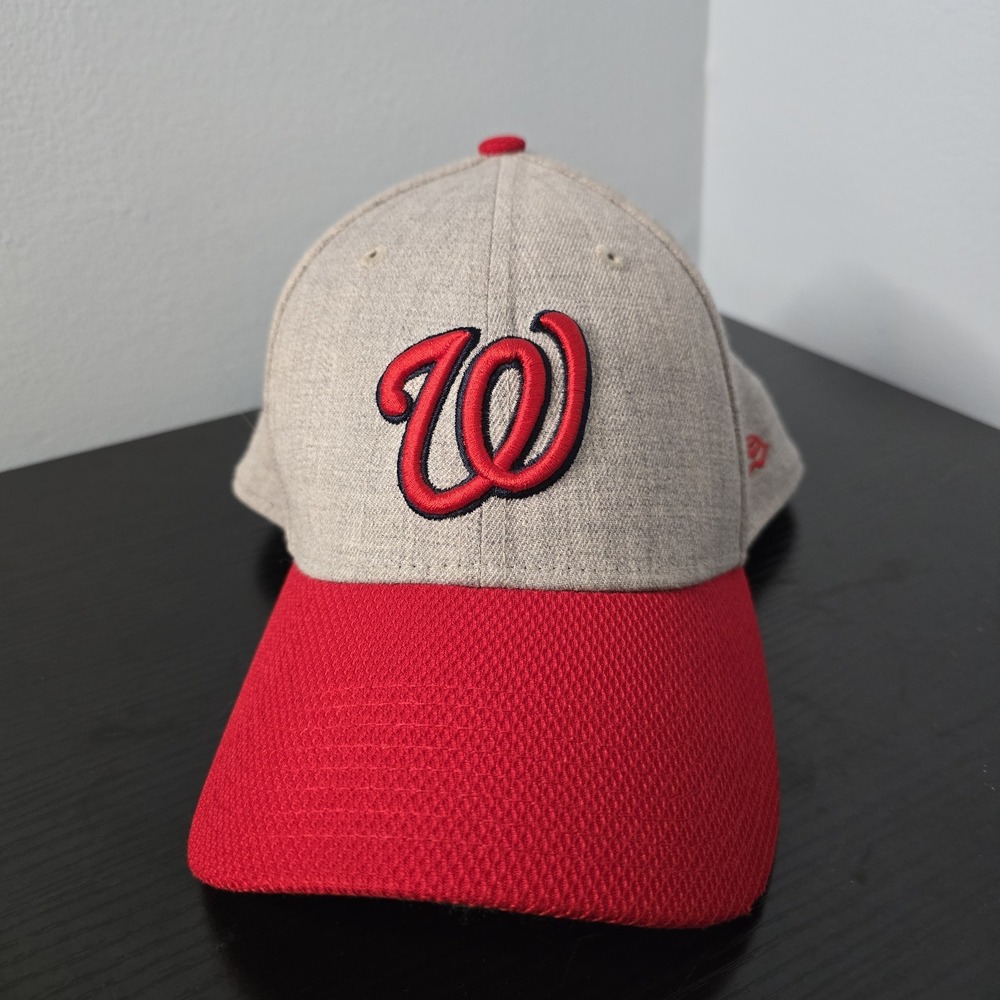 Washington Nationals New‎ Era 39THIRTY Flex Cap MLB Team Classic Used Hat